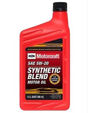 Моторное масло Ford Synthetic Blend SN 5W20 1л