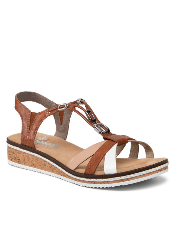 

Босоножки V3657-81 Rieker Коричневый 39 EU, V3657-81