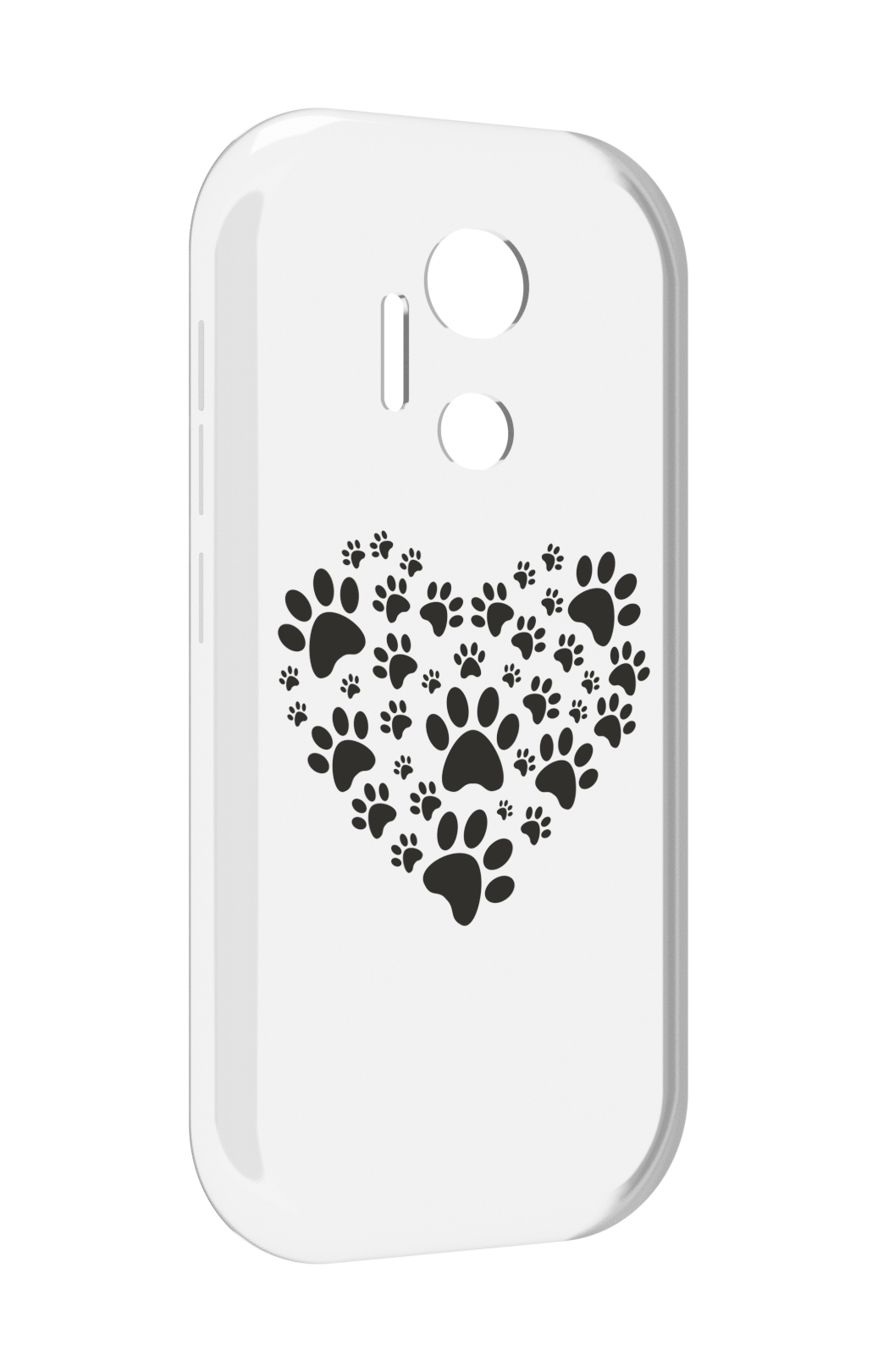 

Чехол MyPads следы-в-сердечке для doogee x97 pro, Прозрачный, Tocco