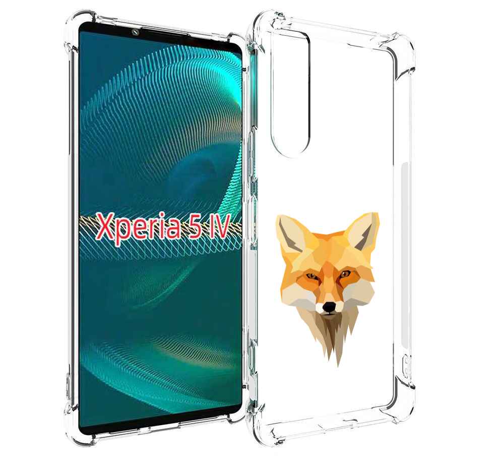 

Чехол MyPads голова-лисы для Sony Xperia 5 IV (5-4), Прозрачный, Tocco