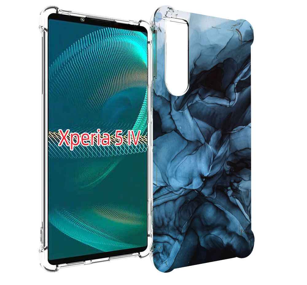 

Чехол MyPads голубой дымок для Sony Xperia 5 IV (5-4), Прозрачный, Tocco