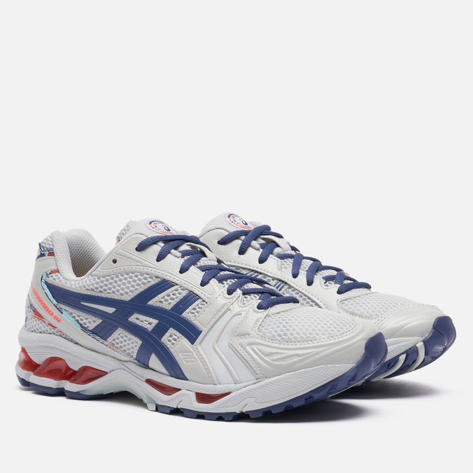 фото Кроссовки мужские asics gel-kayano 14 серые 42.5 eu