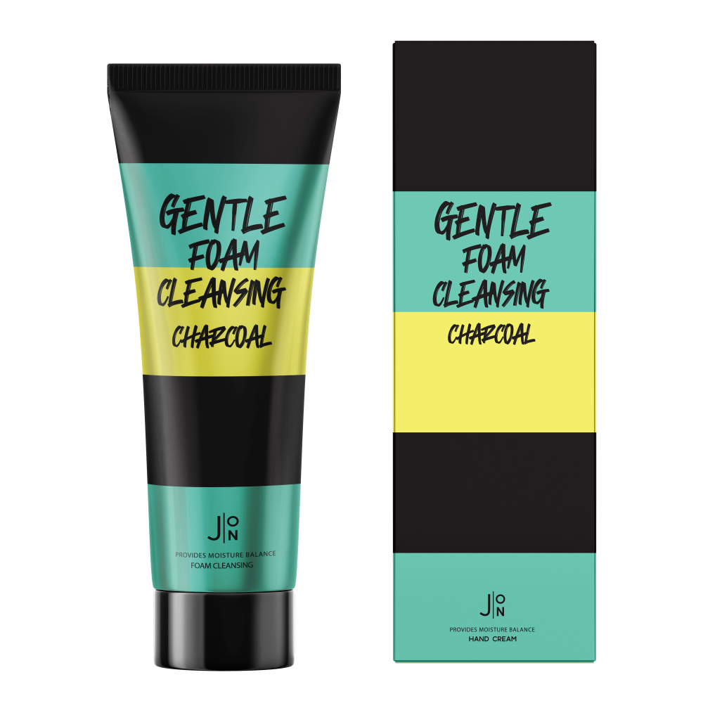 фото Пенка для умывания уголь j:on gentle foam cleansing charcoal, 100 мл