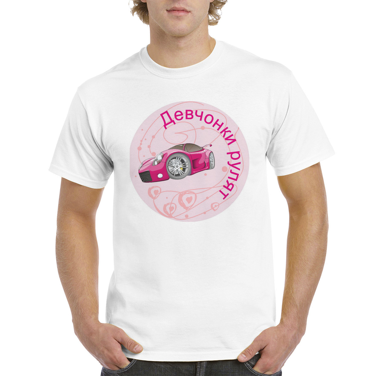 

Футболка женская CoolPodarok M0111677 белая 52 RU, Белый, M0111677