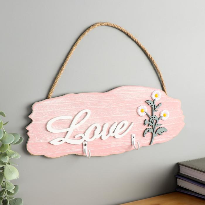 

дерево, Ромашки-Love, 11,5х29,5х2,5 см