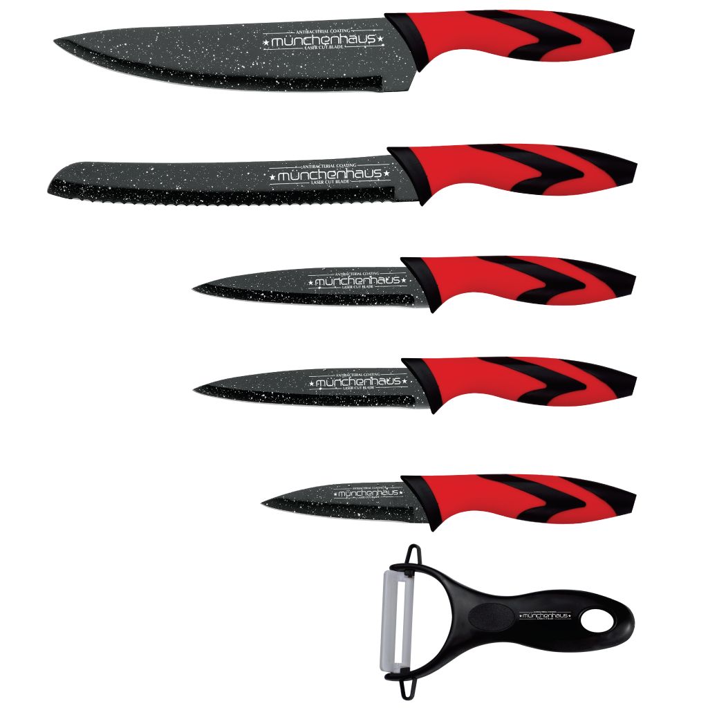 Набор ножей 6 предметов MUNCHENHAUS MH-1109