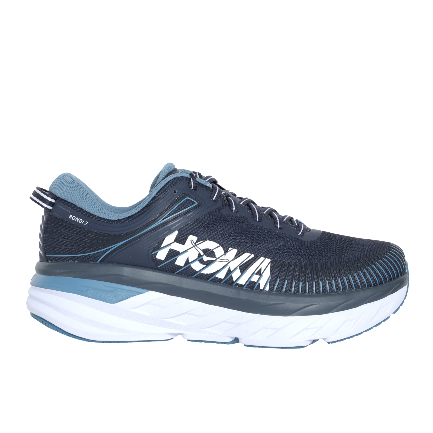 

Кроссовки мужские Hoka Bondi 7 Wide M голубые 8.5 US, Bondi 7 Wide M