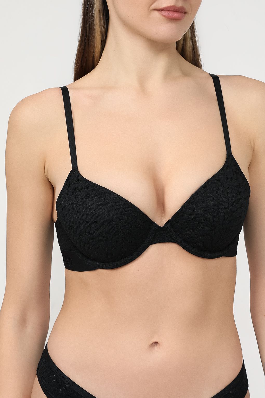 Бюстгальтер женский Calvin Klein 000QF7344E черный 34B