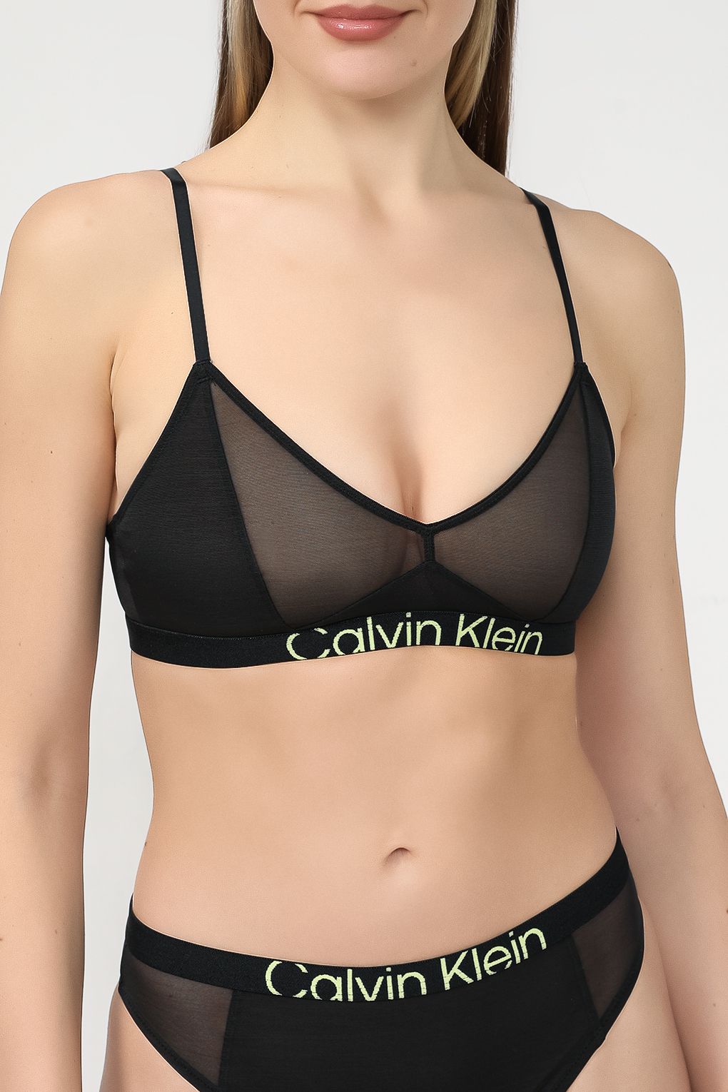 Бюстгальтер женский Calvin Klein 000QF7390E черный S