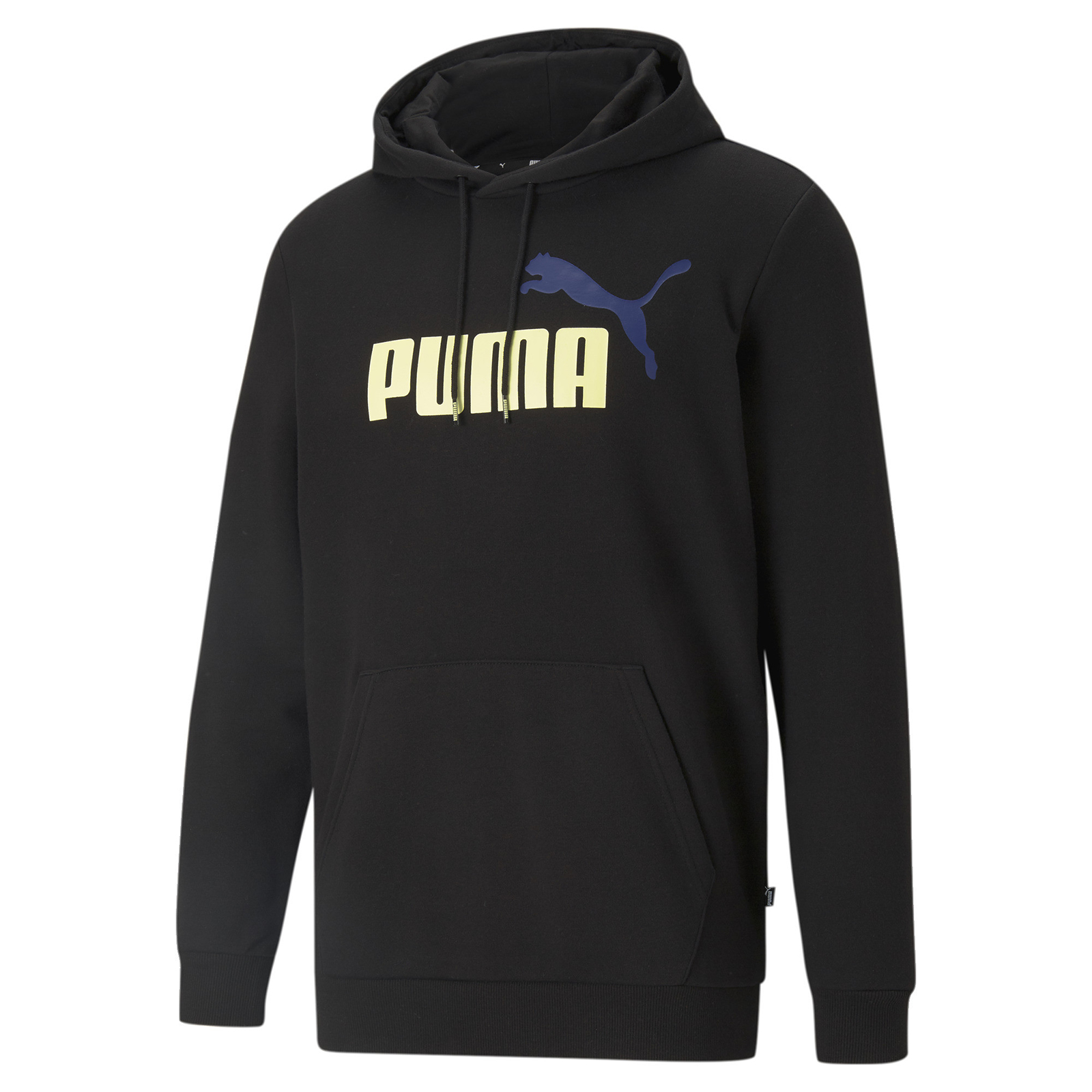 фото Толстовка мужская puma ess+ 2 col big logo hoodie tr черная m