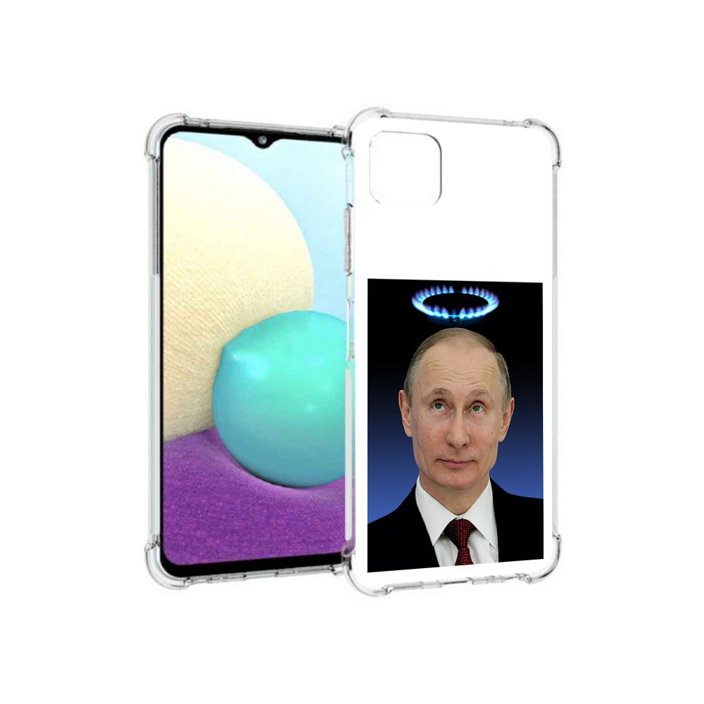 

Чехол MyPads Tocco для Samsung Galaxy A22s 5G святой газ (PT226906.544.594), Прозрачный, Tocco