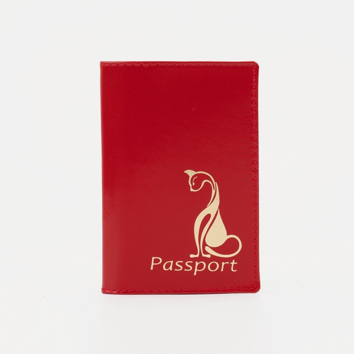 Обложка для паспорта унисекс RST Р00005457, красный
