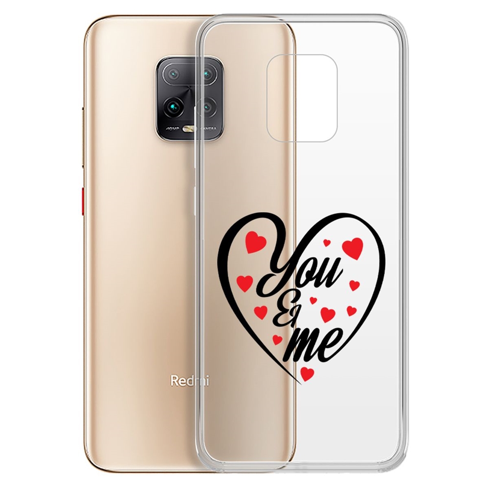Чехол-накладка Ты и Я для Xiaomi Redmi 10X 5G/10X Pro 5G