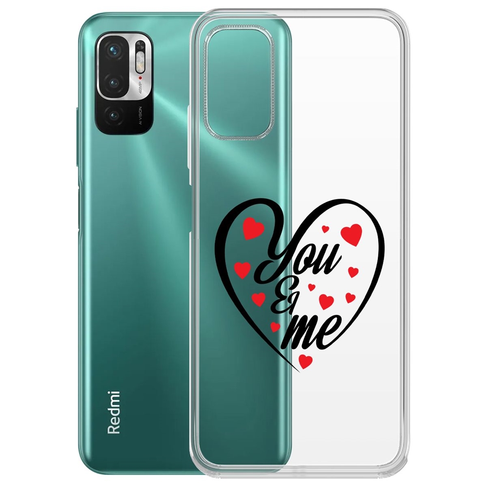 Чехол-накладка Ты и Я для Xiaomi Redmi Note 10T/ Poco M3 Pro