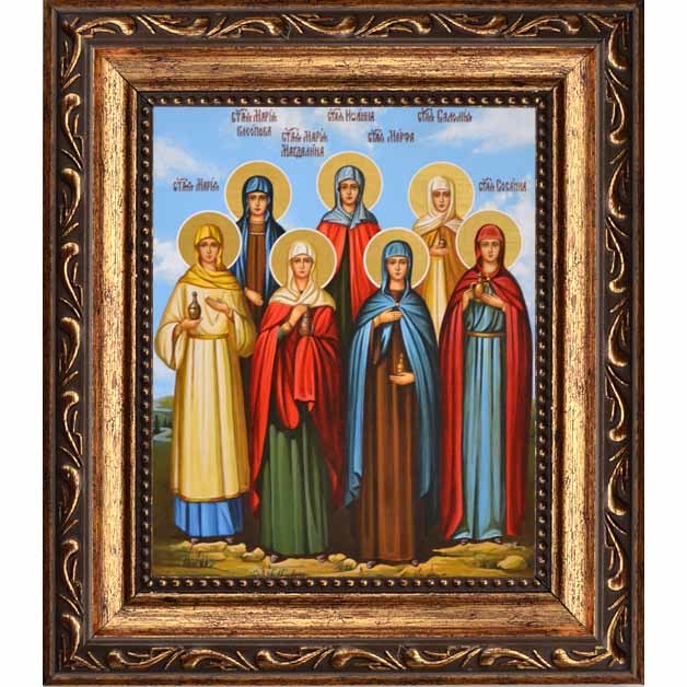 

Жёны мироносицы. Икона на холсте.