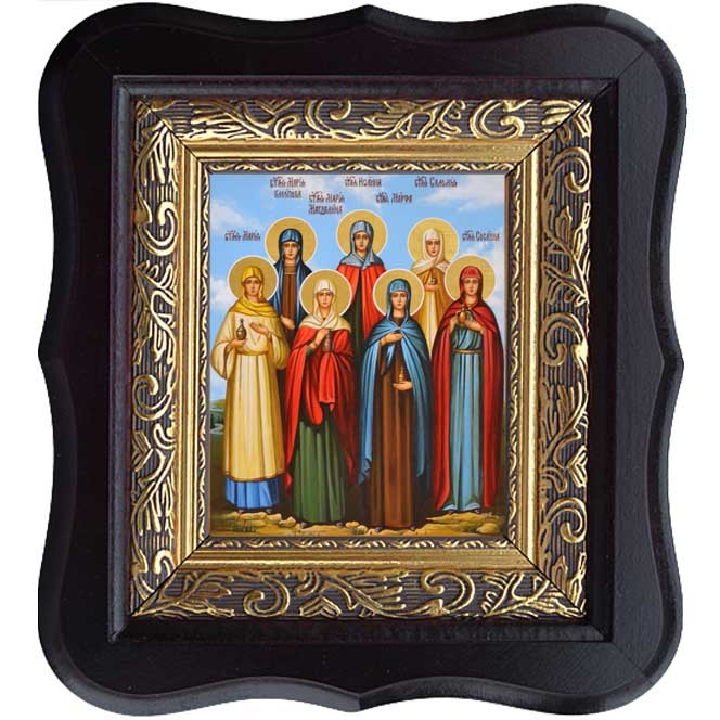 

Жёны мироносицы. Икона на холсте.