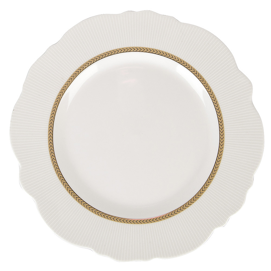 

Тарелка Nouvelle White chic 26,5 см, ЕНС-Тарелки1-6