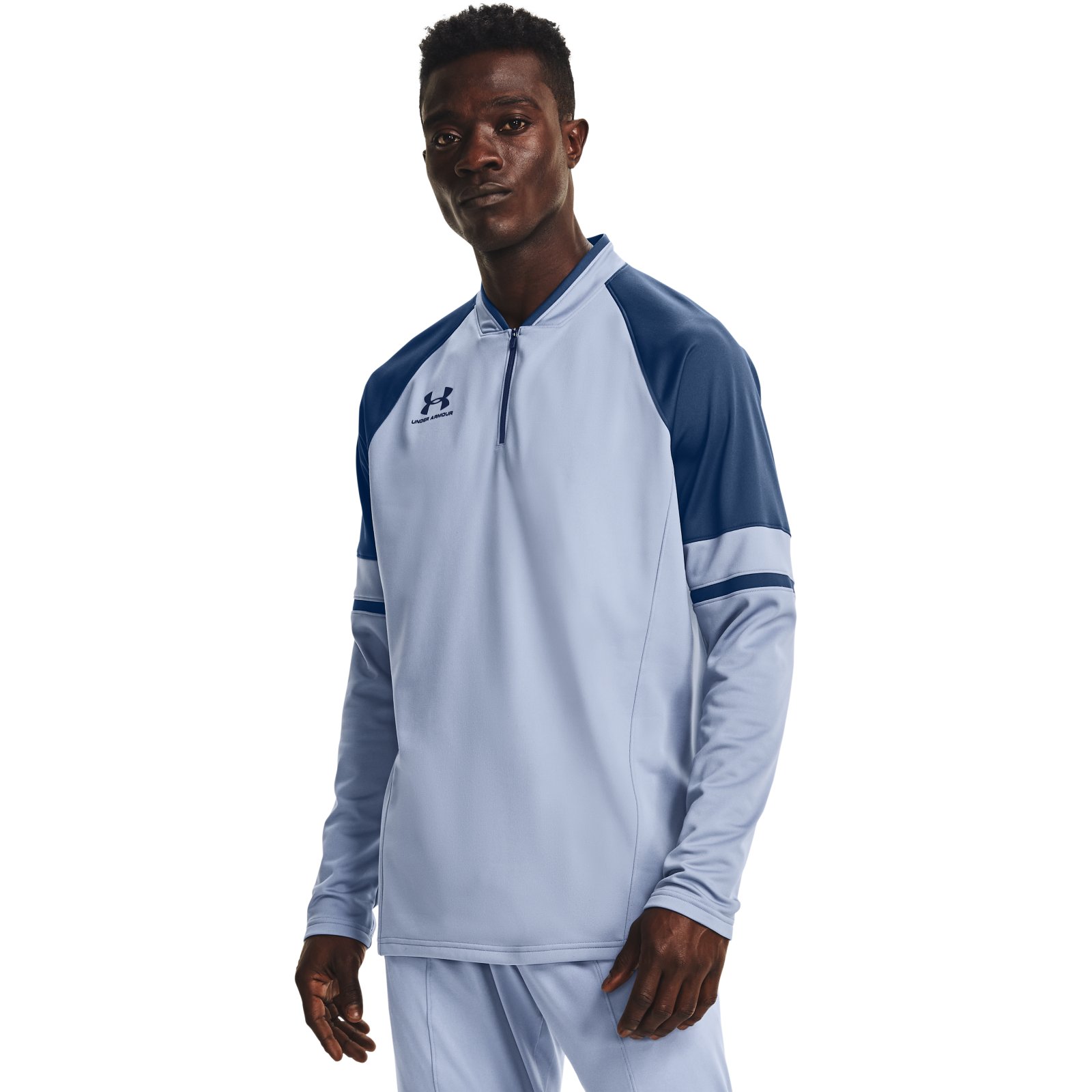 

Свитшот мужской Under Armour Challenger III Midlayer голубой XL, Challenger III Midlayer