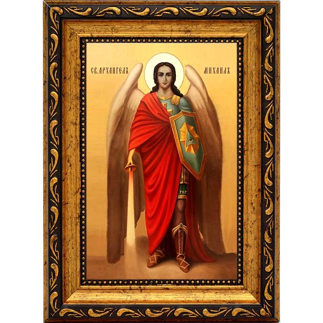 

Михаил Архангел. Икона на холсте.