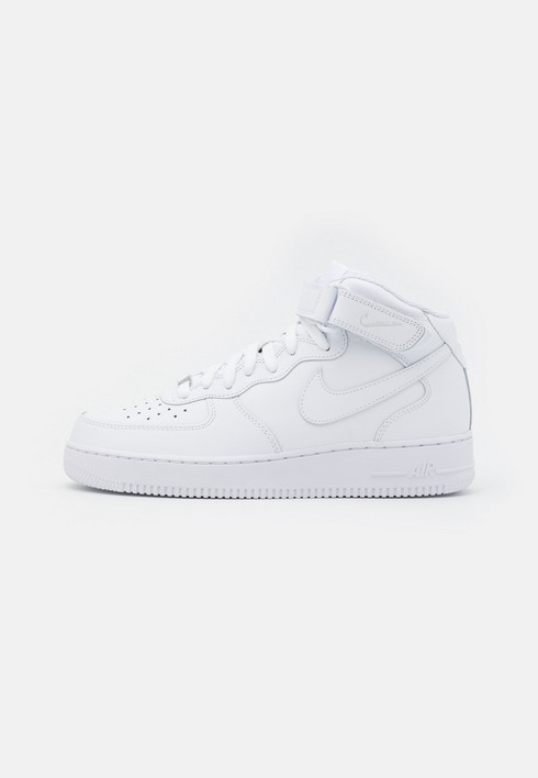 

Кеды мужские Nike Air Force 1 Mid '07 белые 38.5 EU (доставка из-за рубежа), Белый, Air Force 1 Mid '07