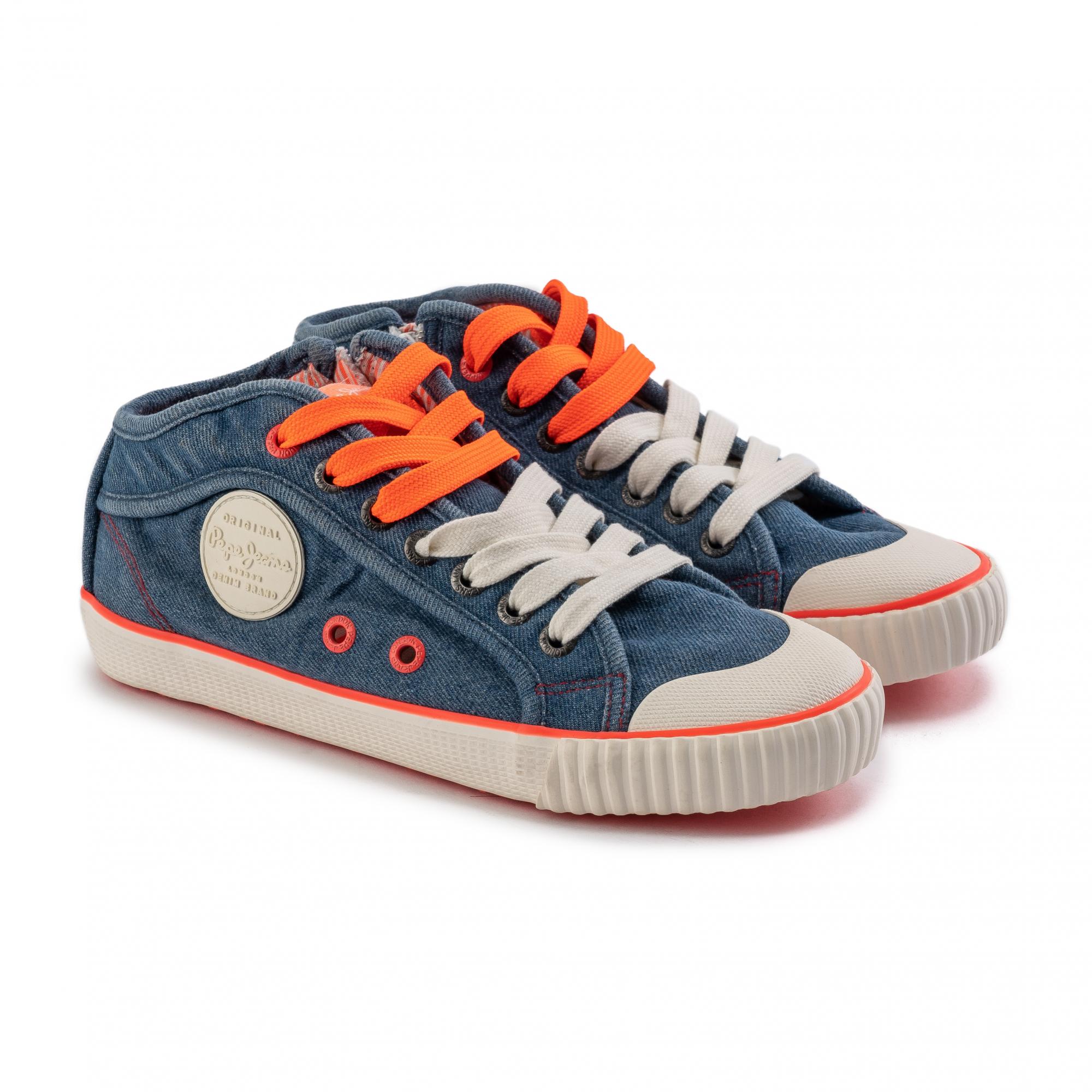 фото Кеды женские pepe jeans industry pls30846 синие 36 eu