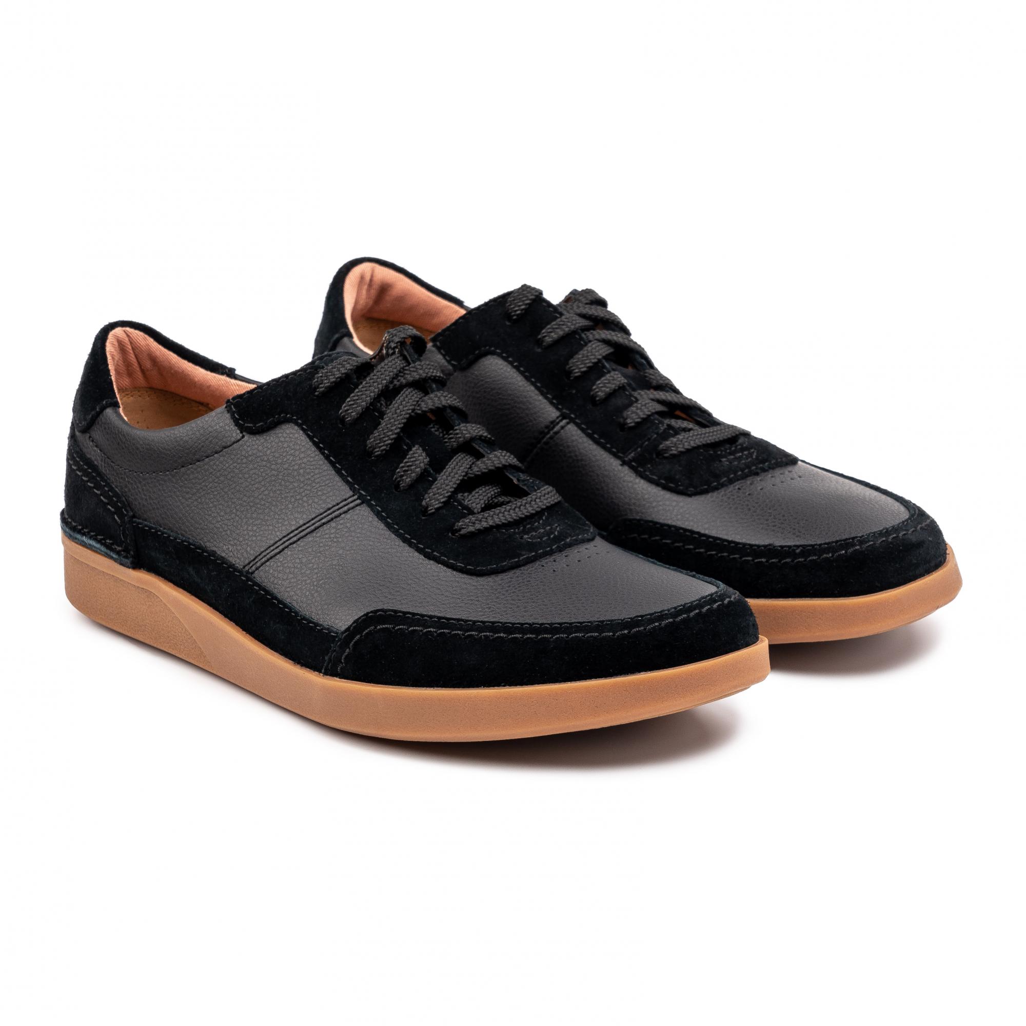 фото Кроссовки мужские clarks oakland run черные 44 eu