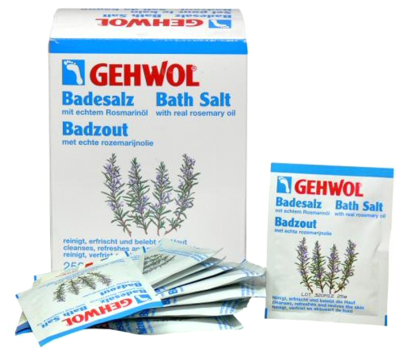 Купить Соль для ванны Gehwol Badesalz С маслом розмарина, 250 гр