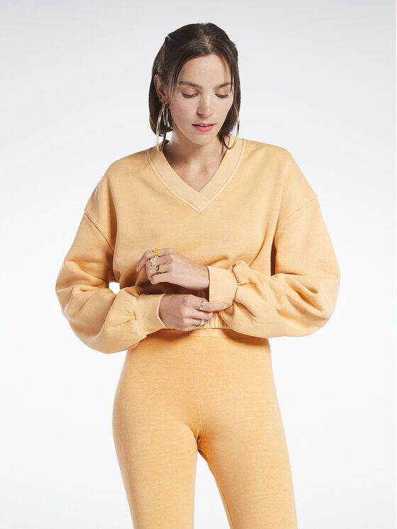 

Свитшот женский Reebok 0000301694069 желтый S, 0000301694069