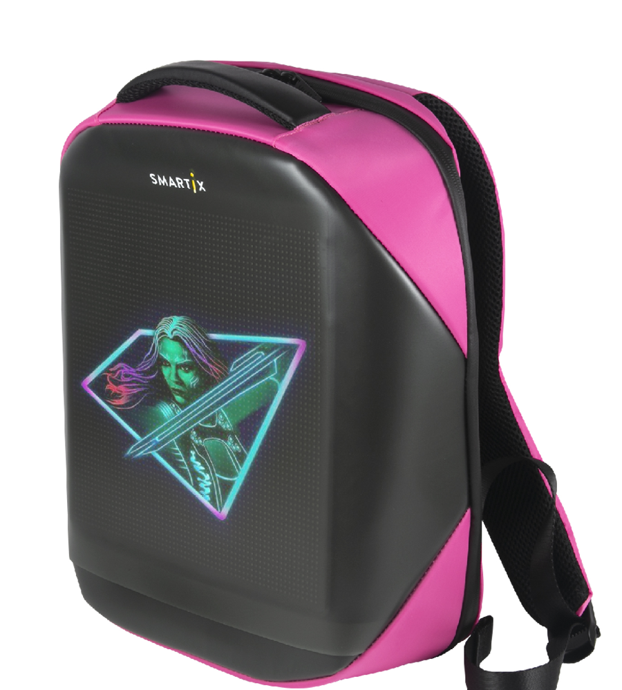 фото Рюкзак унисекс smartix led 4s plus sm0010041014 розовый