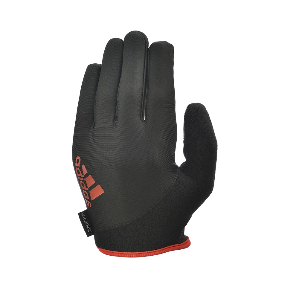Перчатки для фитнеса и тяжелой атлетики Adidas ADGB-1242, black/red, S