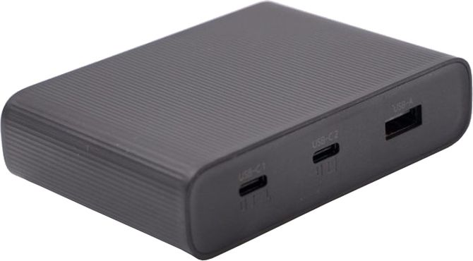 фото Сетевое зарядное устройство xiaomi zmi power trio charger ha932, 1 usb/2 usb type-c, black