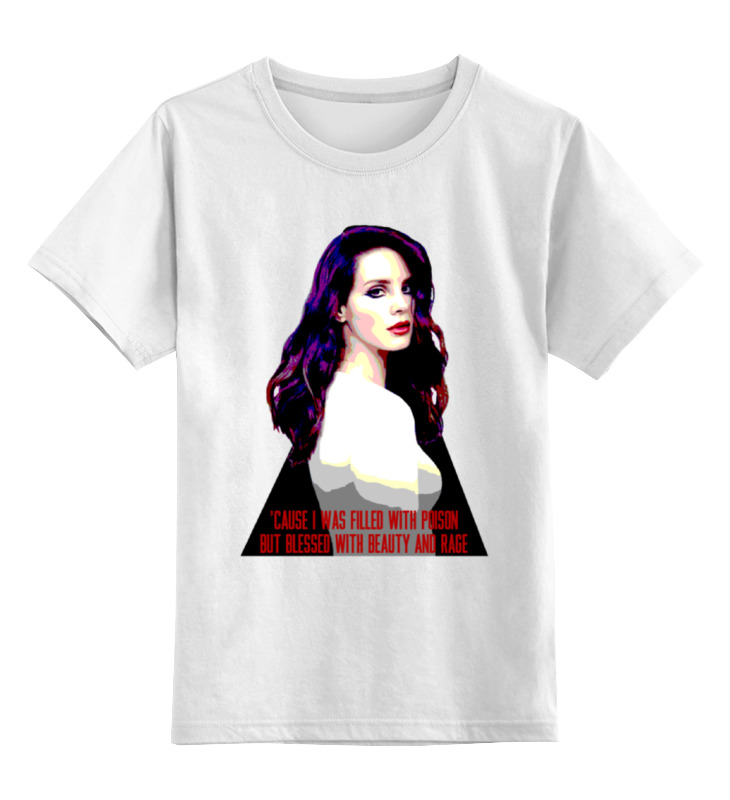 

Детская футболка классическая Printio Lana del rey - ultraviolence era, р. 128, Белый, 0000000666846