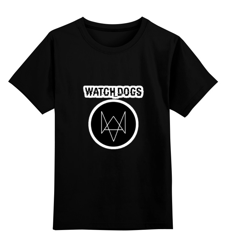 

Детская футболка классическая Printio Watch_dogs by pj, р. 128, Черный, 0000000668959