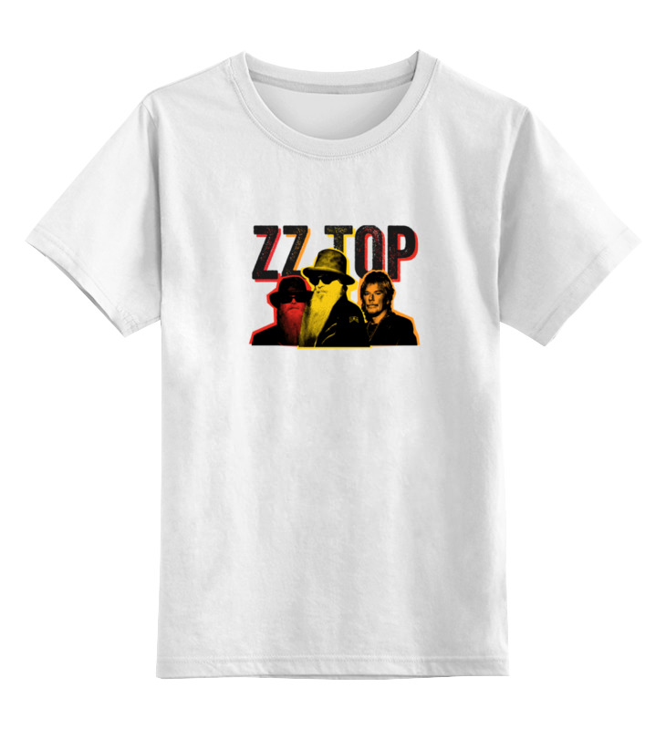 

Детская футболка классическая Printio Zz top!, р. 116, Белый, 0000000664664