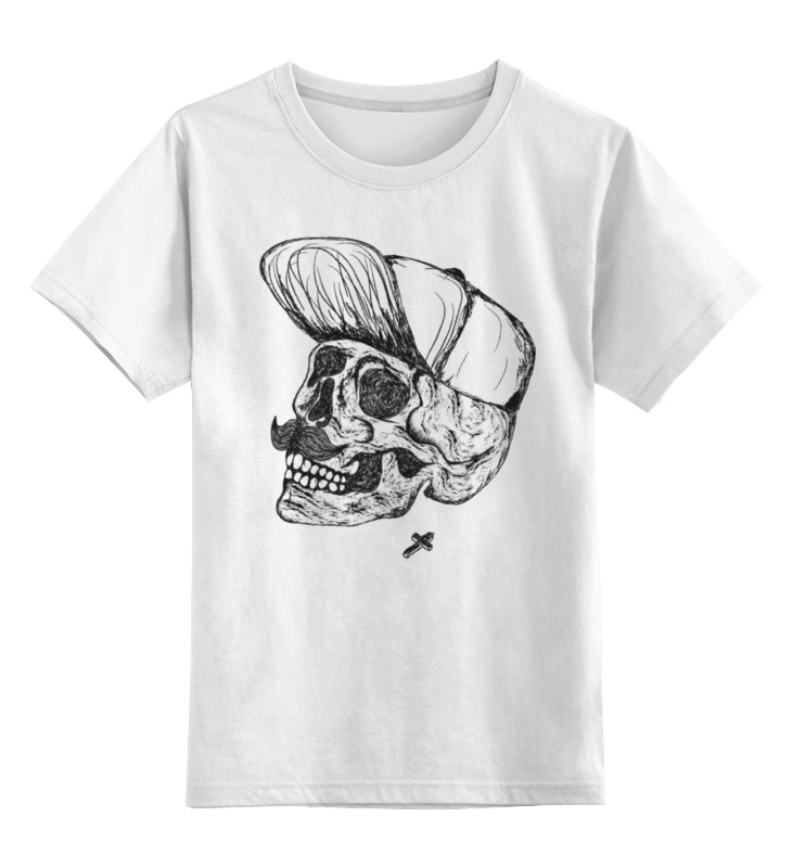 

Детская футболка классическая Printio Dead hipster, р. 116, Белый, 0000000665741