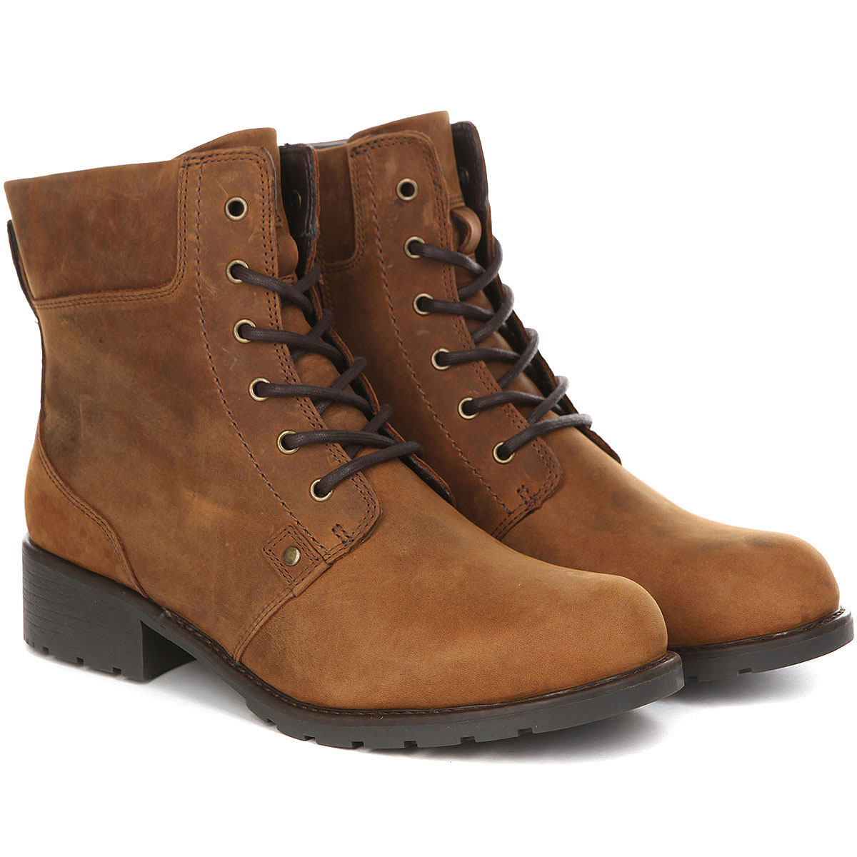 фото Ботинки женские clarks orinoco spice коричневые 37 eu