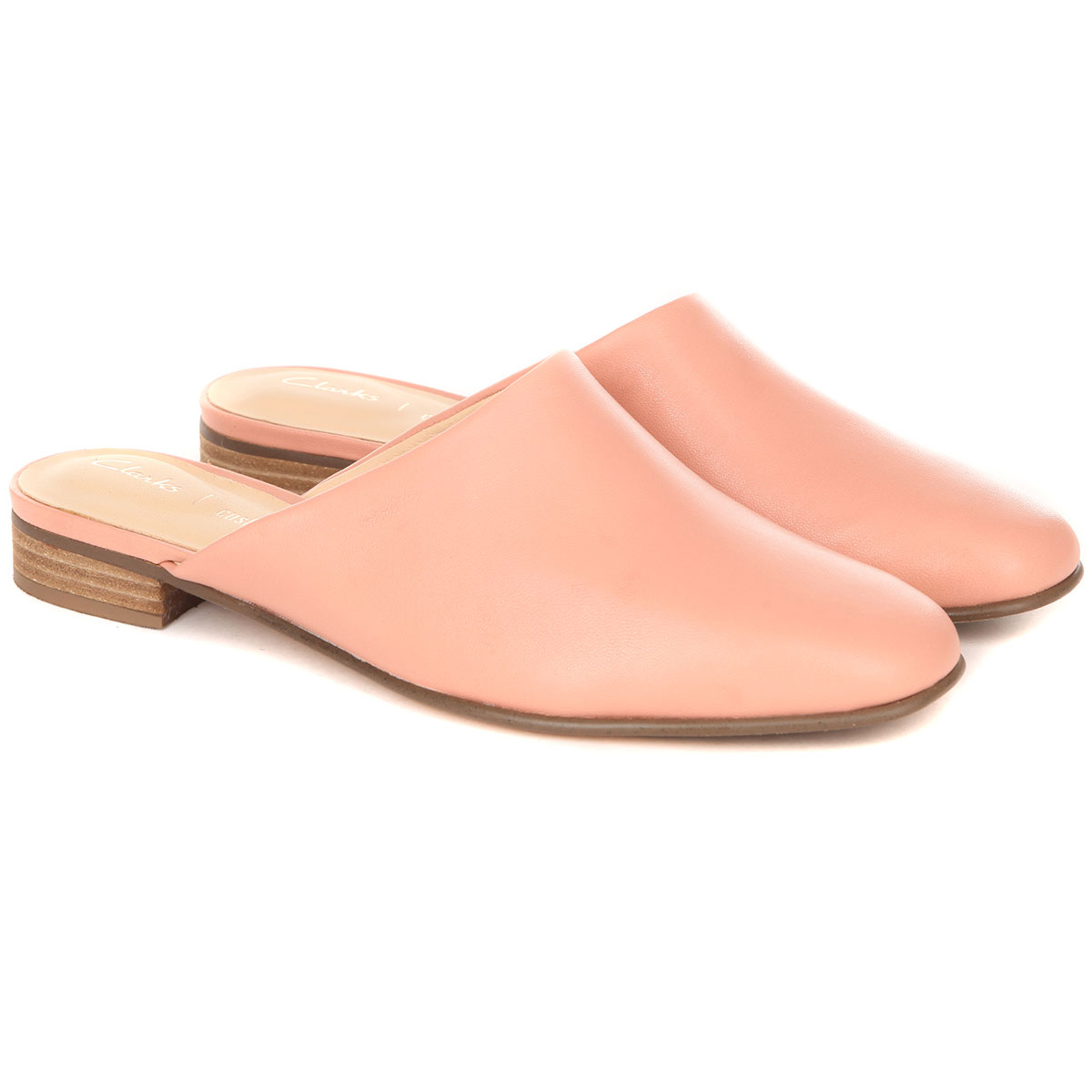 

Мюли женские Clarks Pure Blush розовые 39 EU, Pure Blush