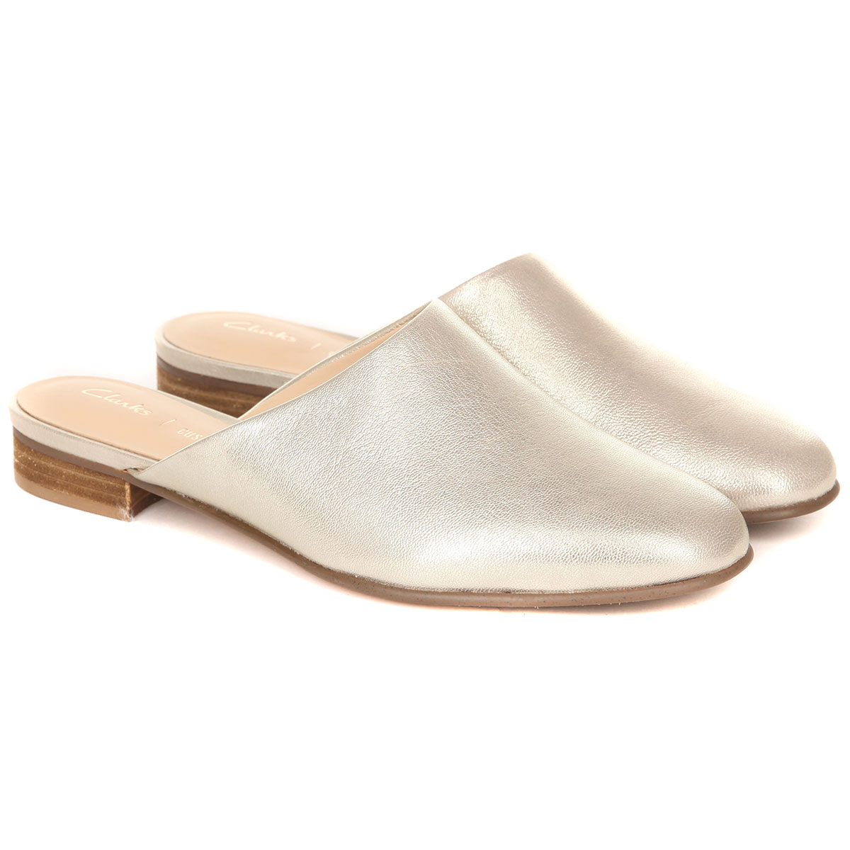 

Мюли женские Clarks Pure Blush бежевые 38 EU, Pure Blush