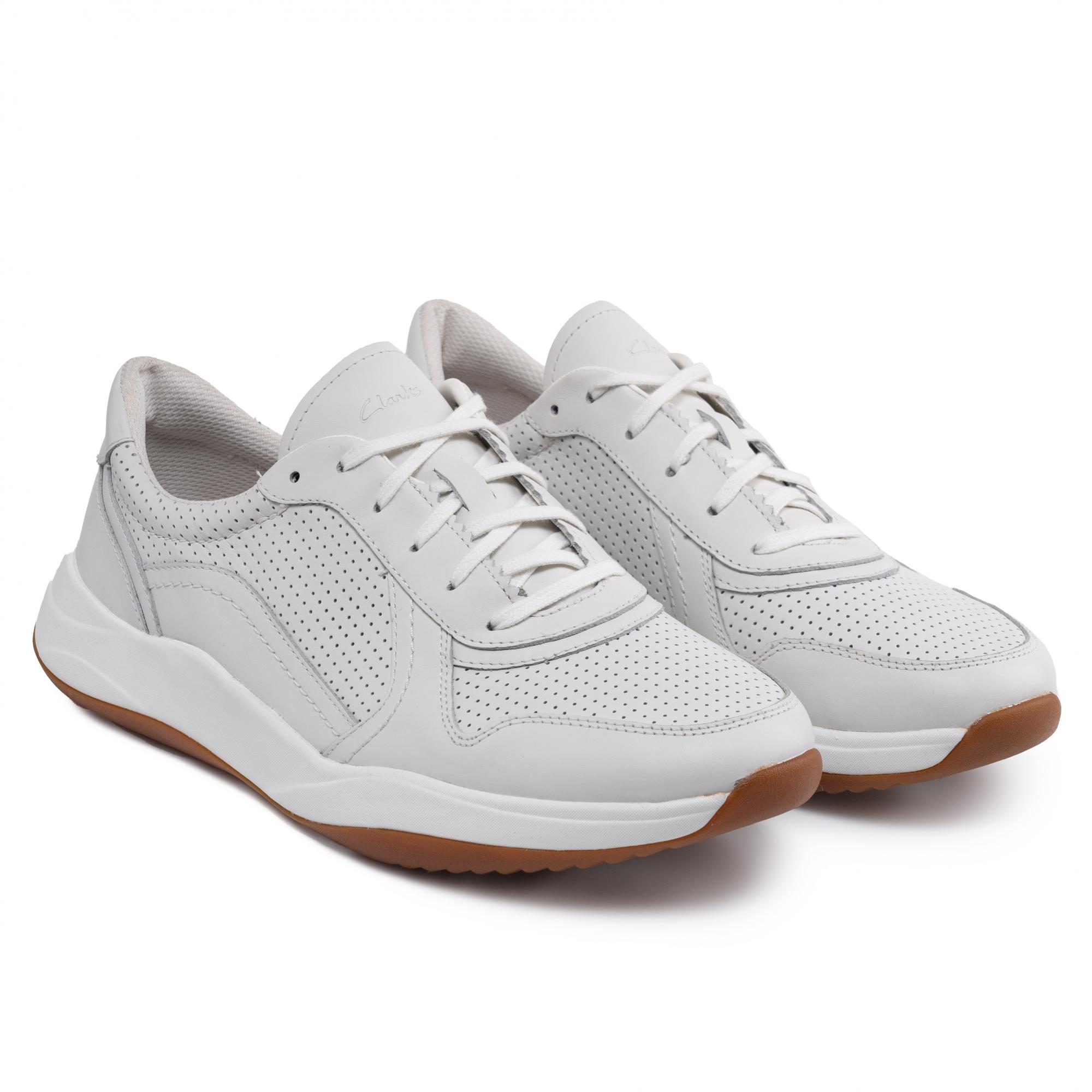 фото Кроссовки мужские clarks sift speed белые 44 eu