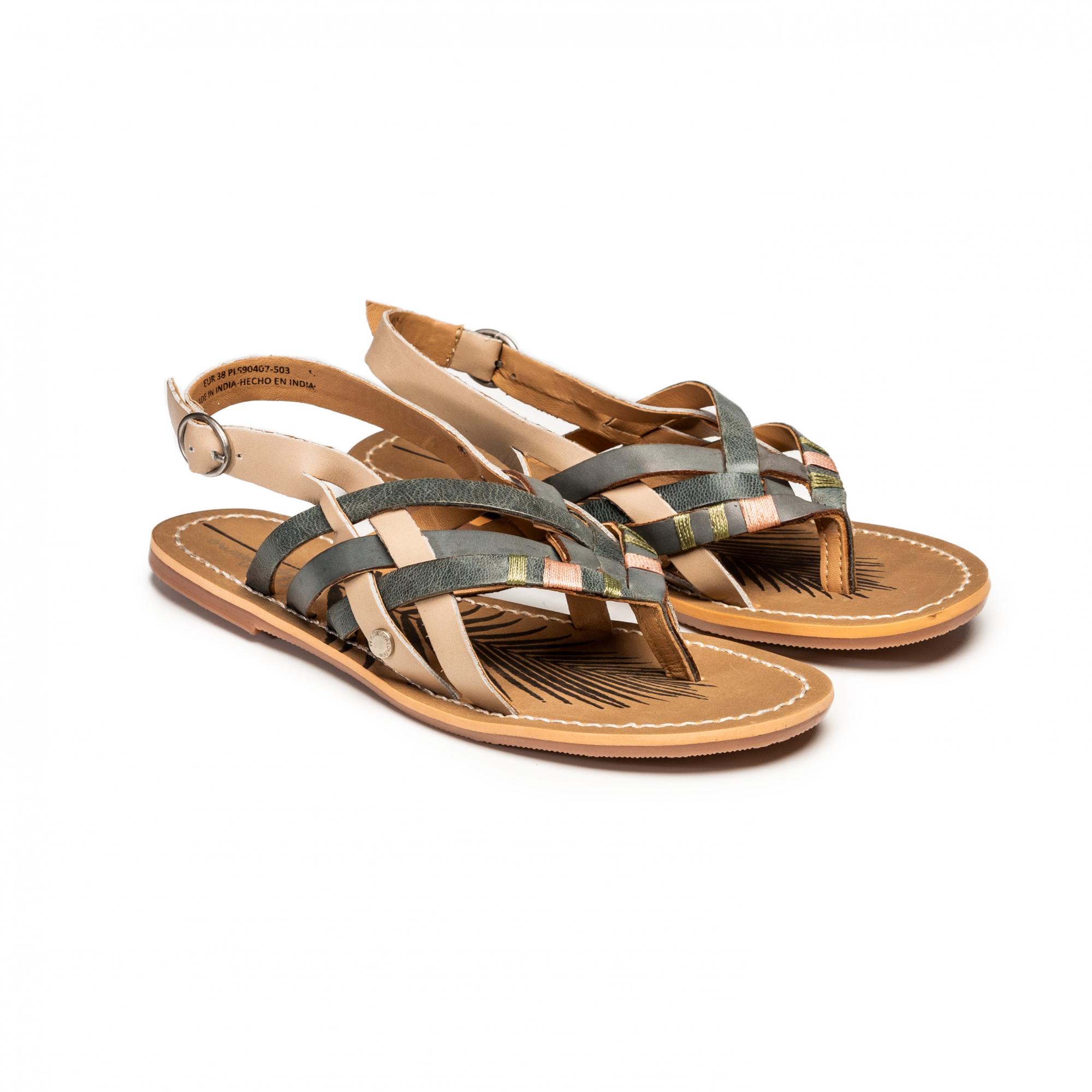 фото Сандалии женские pepe jeans malibu pls90407 серые 41 eu