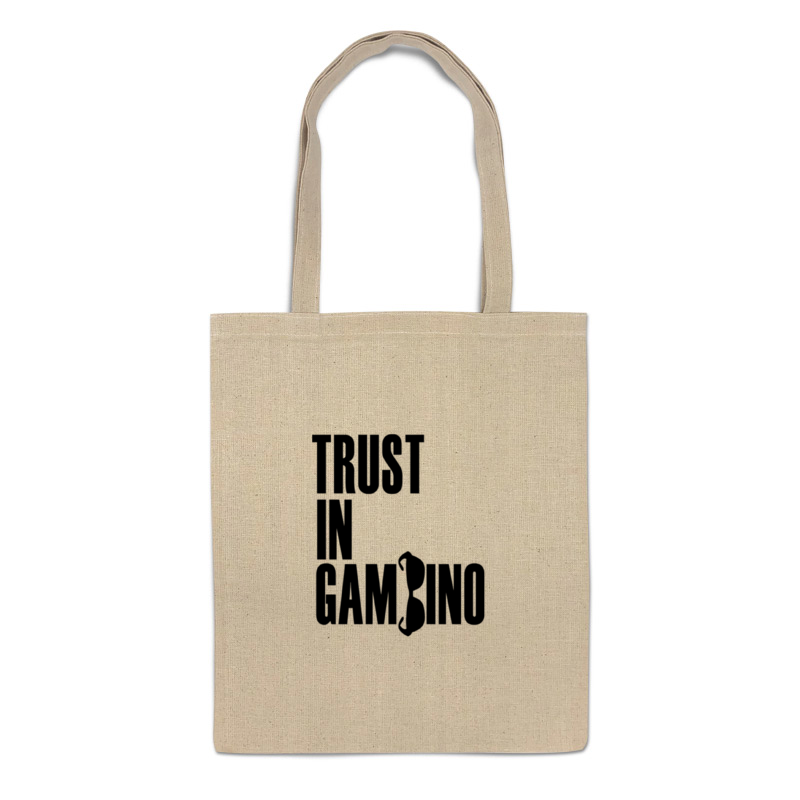 фото Сумка-шоппер printio trust in gambino 762681
