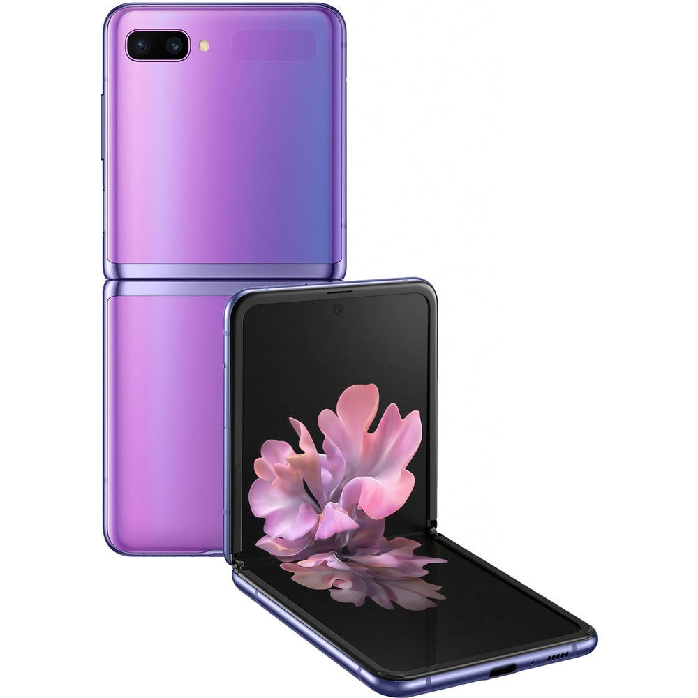 фото Смартфон samsung galaxy z flip 8/256gb shining amethyst