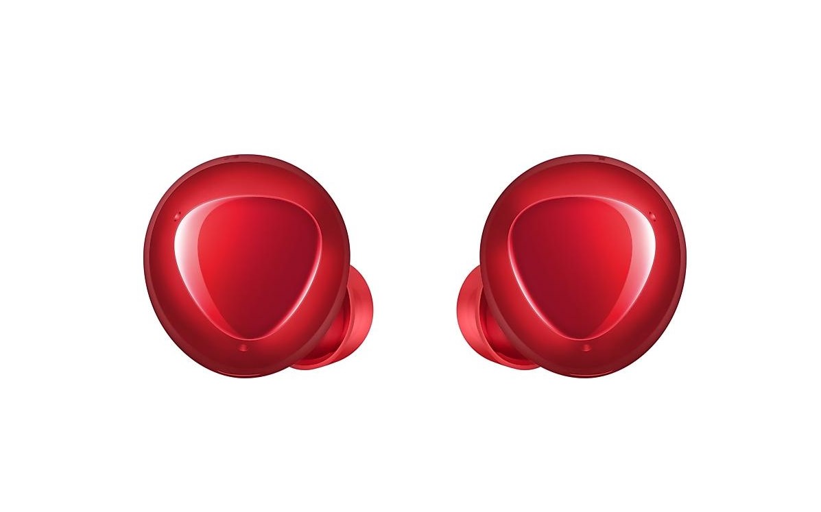 фото Беспроводные наушники samsung galaxy buds+ red (sm-r175nzraser)