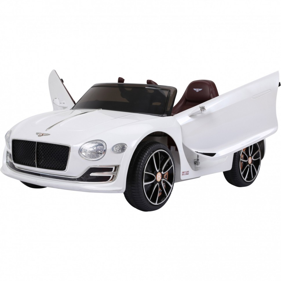 Детский электромобиль Jiajia Bentley EXP12 White 12V JE1166 детский электромобиль rivertoys bentley exp12 je1166 красный