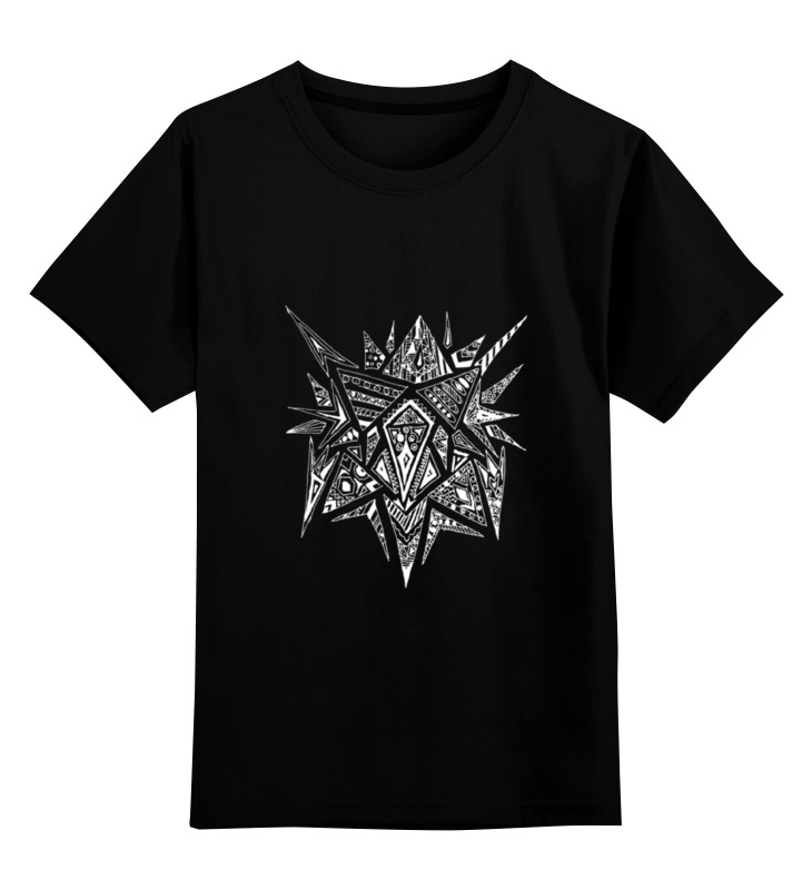 

Детская футболка классическая Printio White chaos, р. 140, Черный, 0000000670303