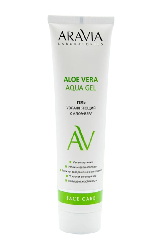 Гель Aravia Laboratories Aloe Vera Aqua Gel увлажняющий с алоэ-вера 100 мл