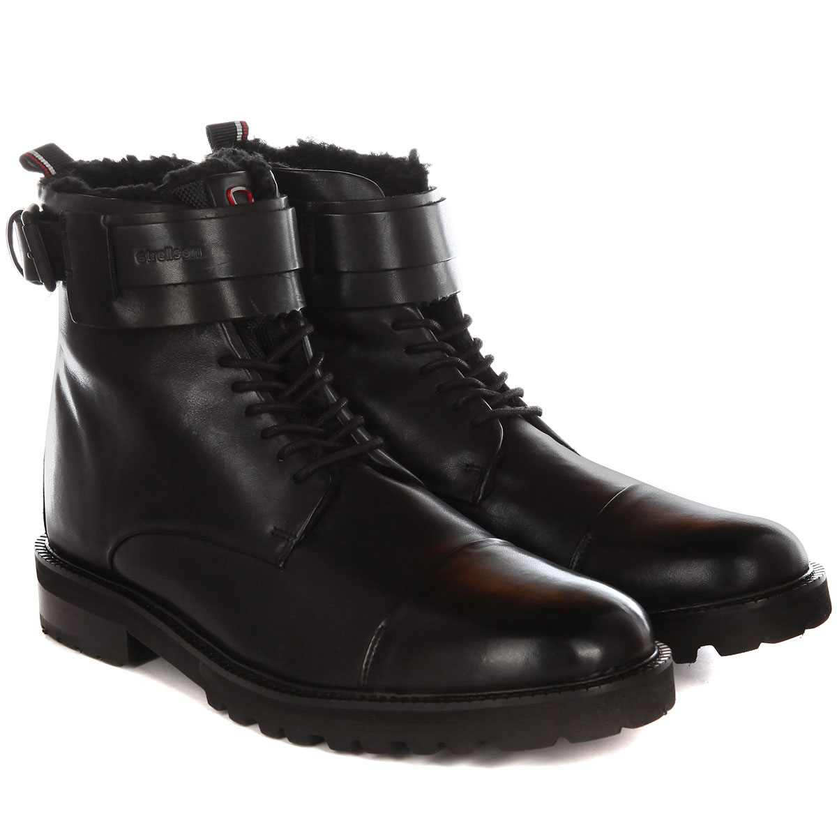 фото Ботинки мужские strellson nimo nico boot tfu 1 4010002714 черные 42 eu