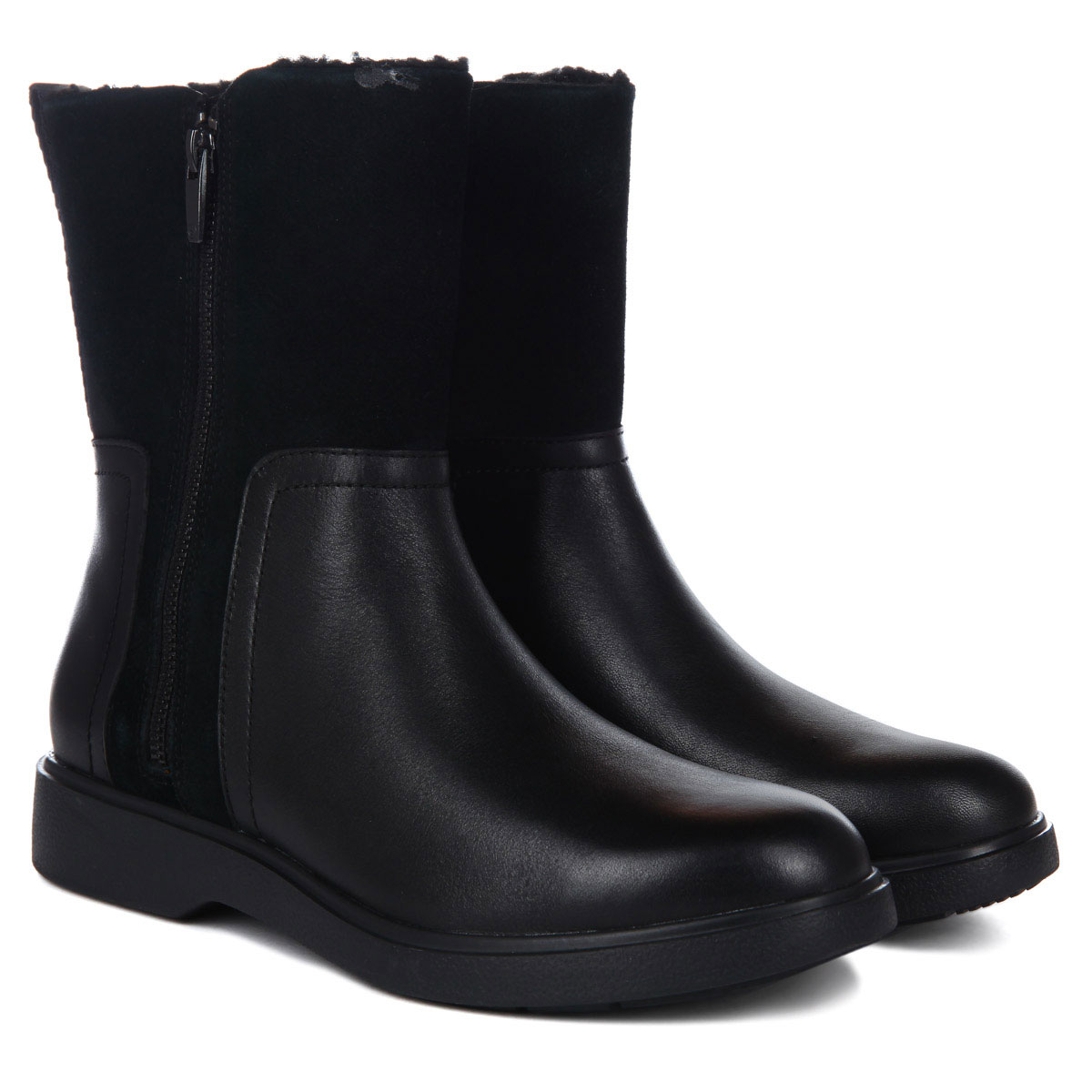 фото Полусапоги женские clarks un elda mid 26145488 черные 39.5 eu