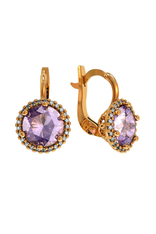 

Серьги из серебра с фианитом ПРИВОЛЖСКИЙ ЮВЕЛИР 362188-FA11FA31, 362188-FA11FA31