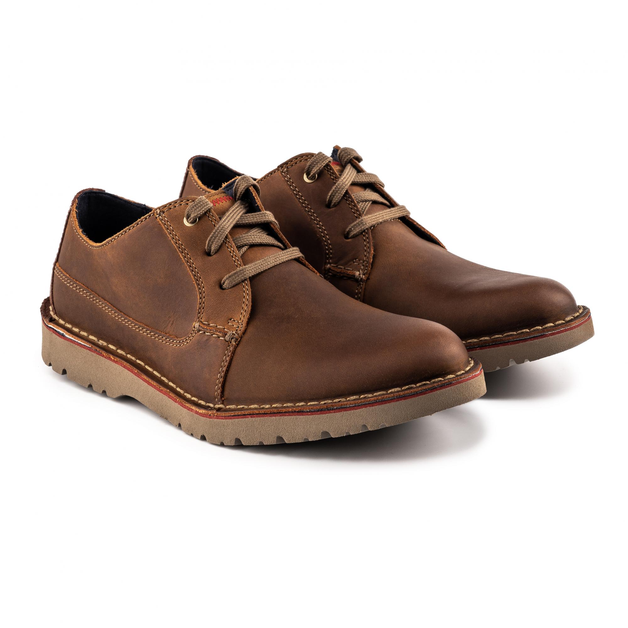 

Полуботинки мужские Clarks Vargo Plain коричневые 43 EU, Vargo Plain